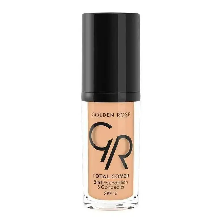 Golden Rose, Foundation and Concealer, 2-in-1 - 07 Natural