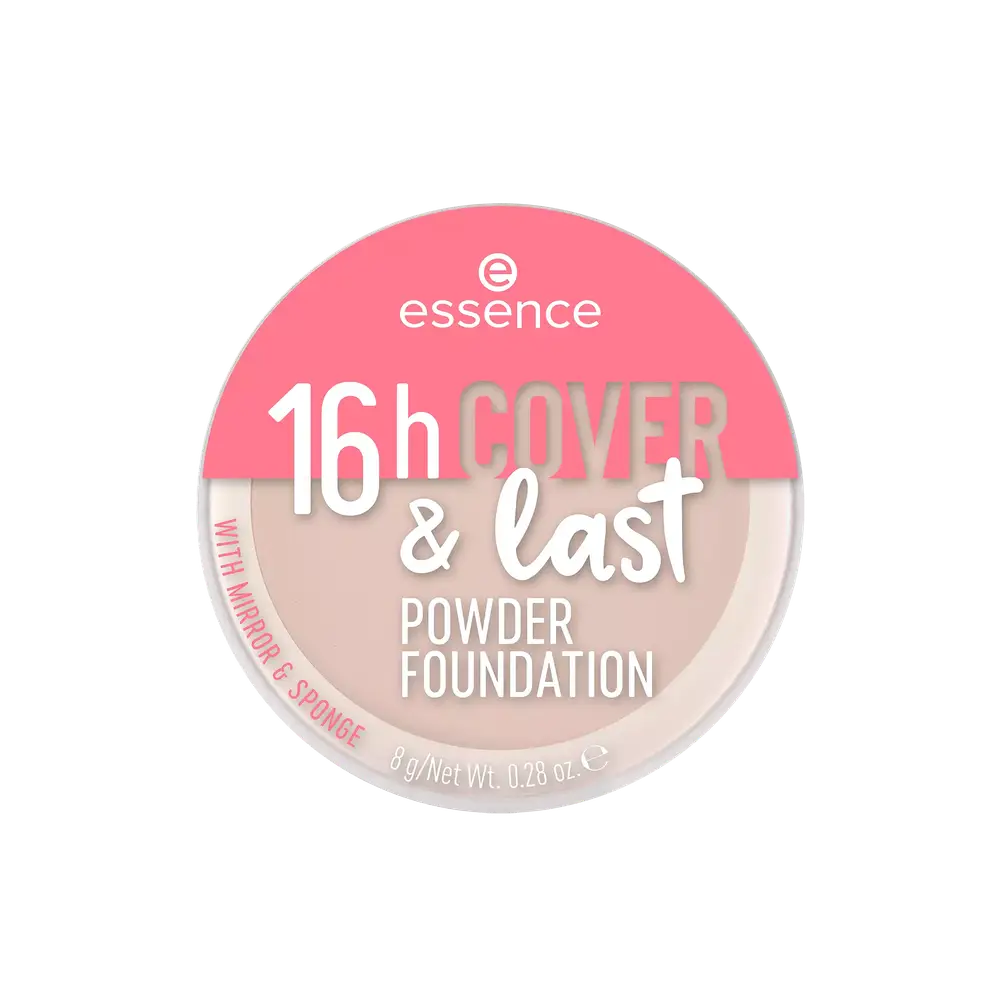 Essence Powder Foundation 16 Cover And Last Waterproof 02 Champagne