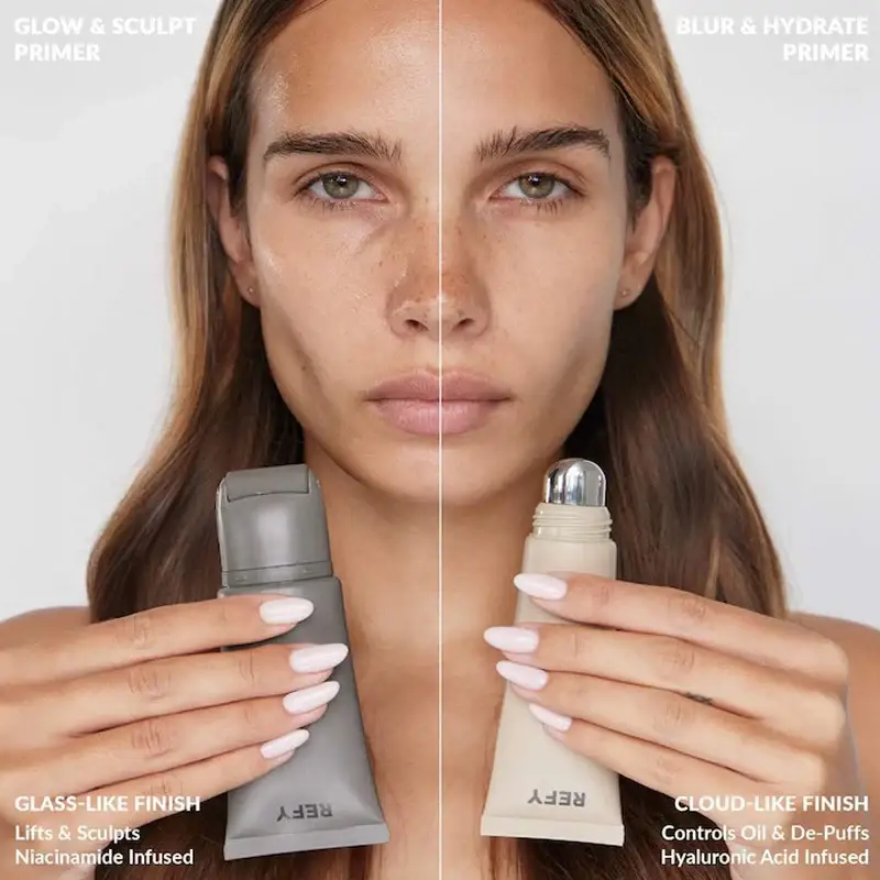 REFY, Oil Control Primer, with Hyaluronic Acid, - Clear