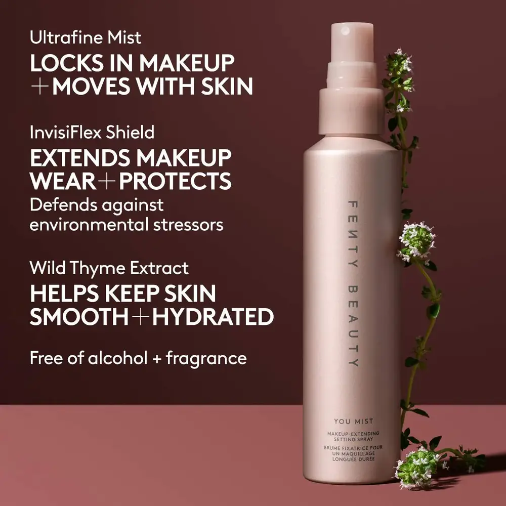 Fenty Beauty, Makeup Setting Spray, you Mist, - 100ml