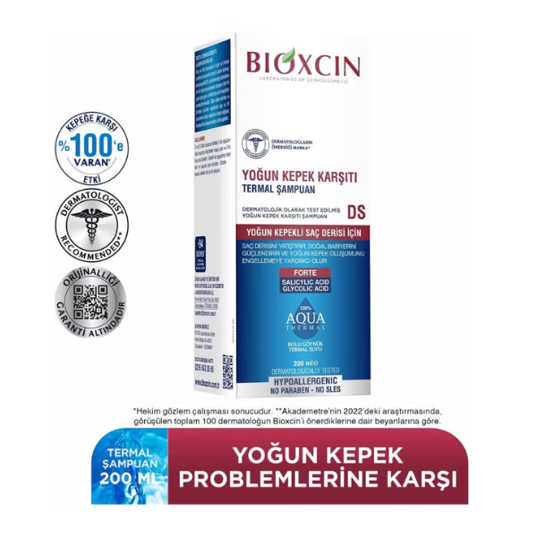 Bioxcin Intensive Anti-Dandruff Shampoo – 200 ml