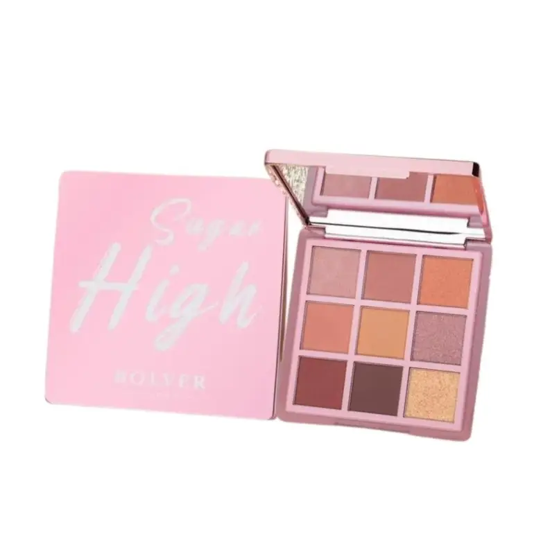 bolver, Eyeshadow Palette, Sugar high, 9 Colors - E12