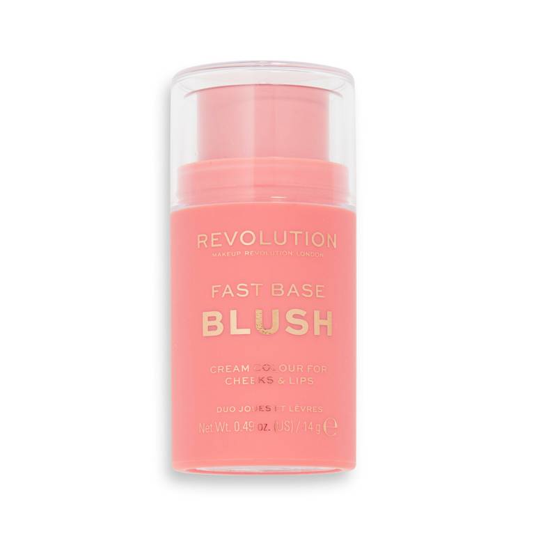 Revolution Blush Stick Blush Fast Base in peach