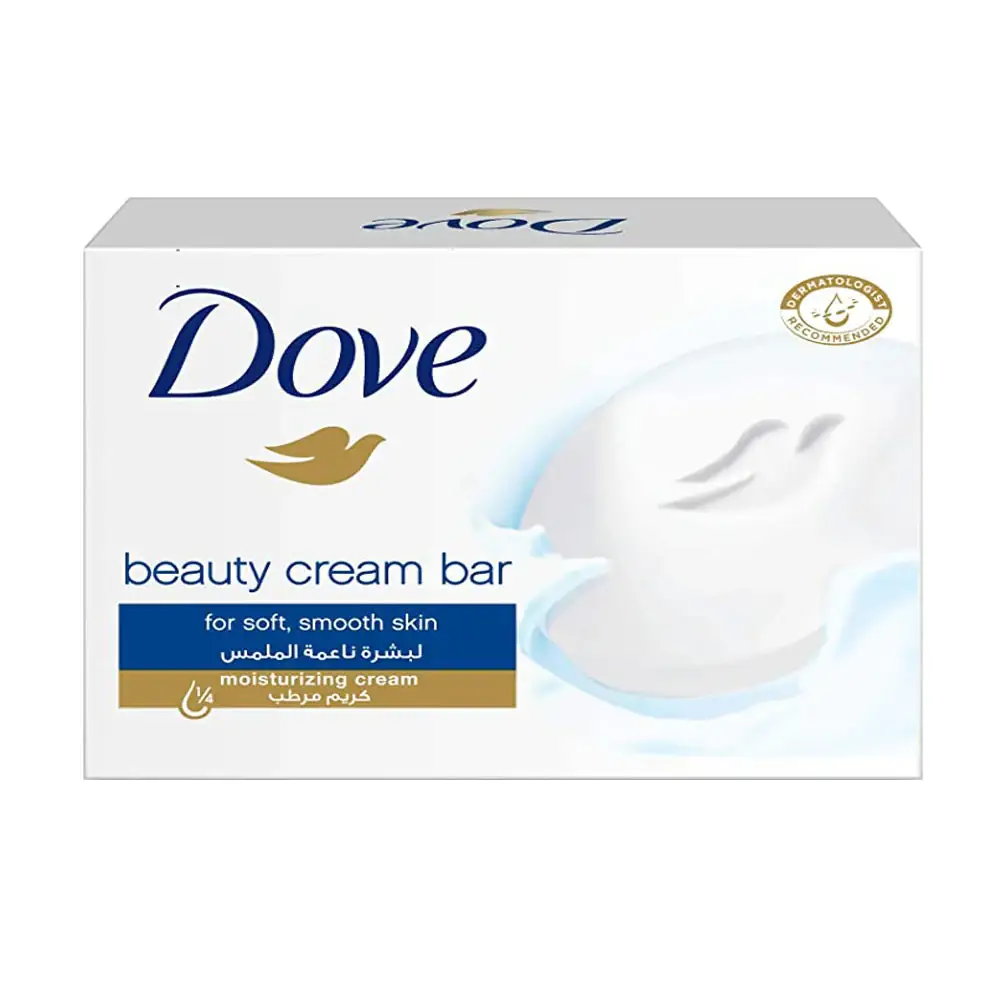 Dove, Original Beauty Soap, with 1/4 Moisturizing Cream, - 125g