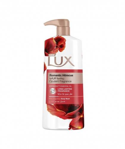 Lux, Body Wash, Hibiscus Romance, with Loofah, 250ml