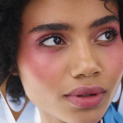 elf, blusher stick, glistening peach