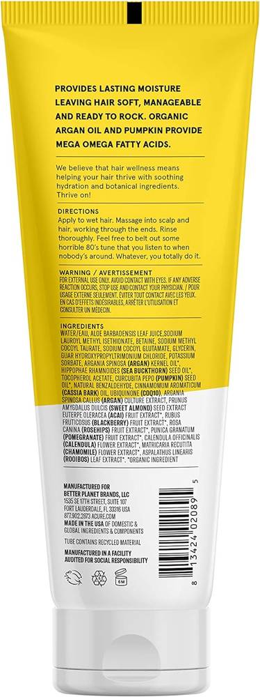 Acure, Shampoo, Ultra, Hydrating, Conditioner, for Hair, - 236 ml