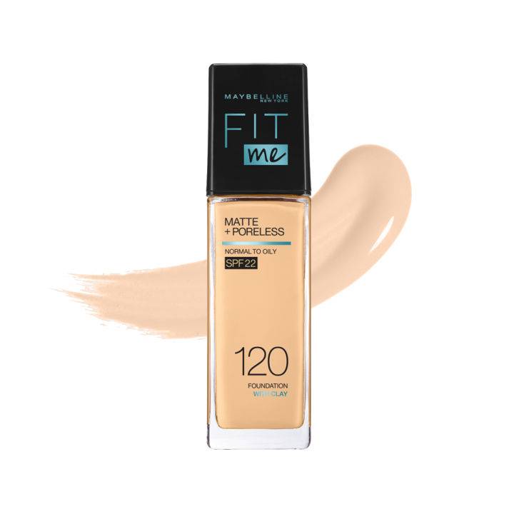 ميبلين, فيت مي كريم اساس, 22spf ماتي + بورليس, - 120