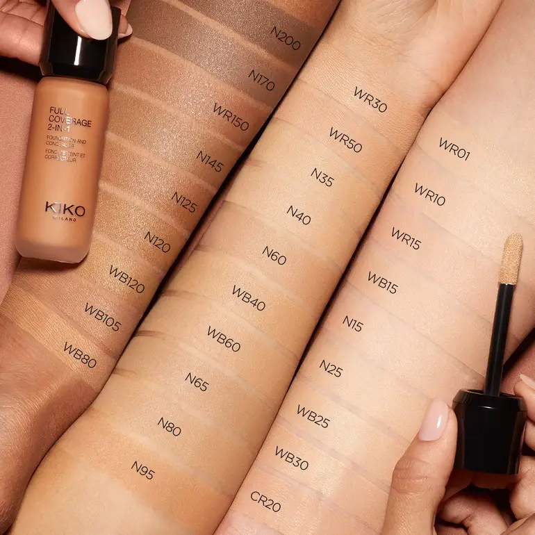 KIKO Milano KIKO Milano, Foundation & Concealer Full Coverage - Multiple Shades