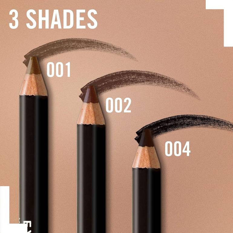 Rimmel, Pro This Way Eyeliner, Pencil, - 001, Dark Brown,