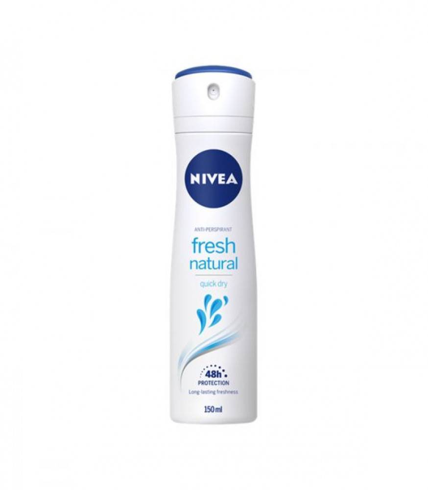 Nivea, spray, deodorant, fresh, natural, freshness, natural,