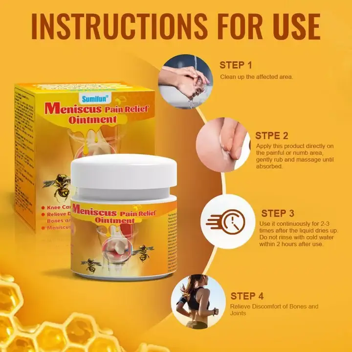 Somfen, bee venom ointment, for treating joints and bones