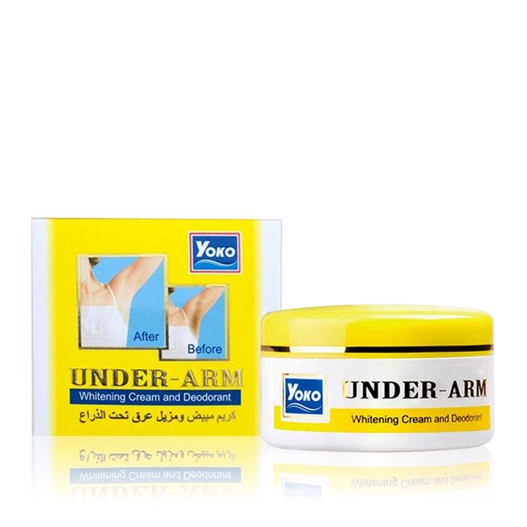 Yoko, cream, whitening, and deodorant, underarm, for armpits,