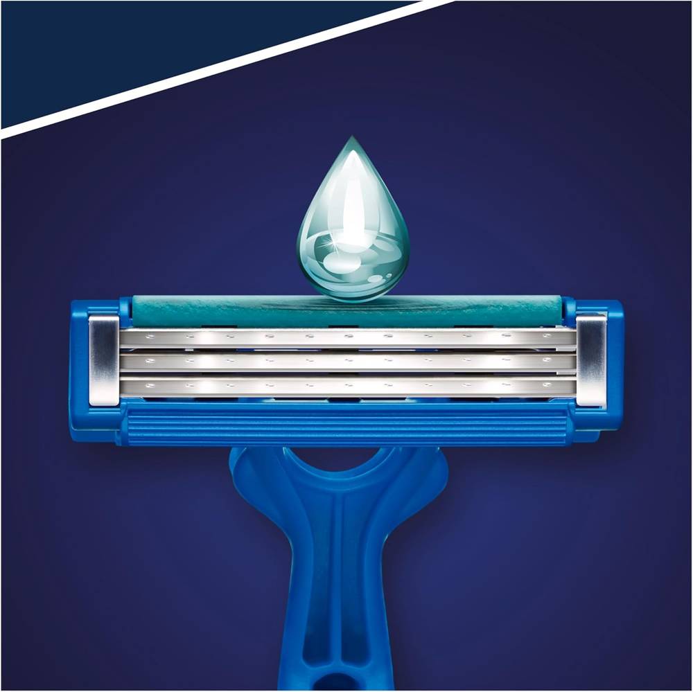 Gillette Blue 3 Simple Razor Set - 8 Pieces