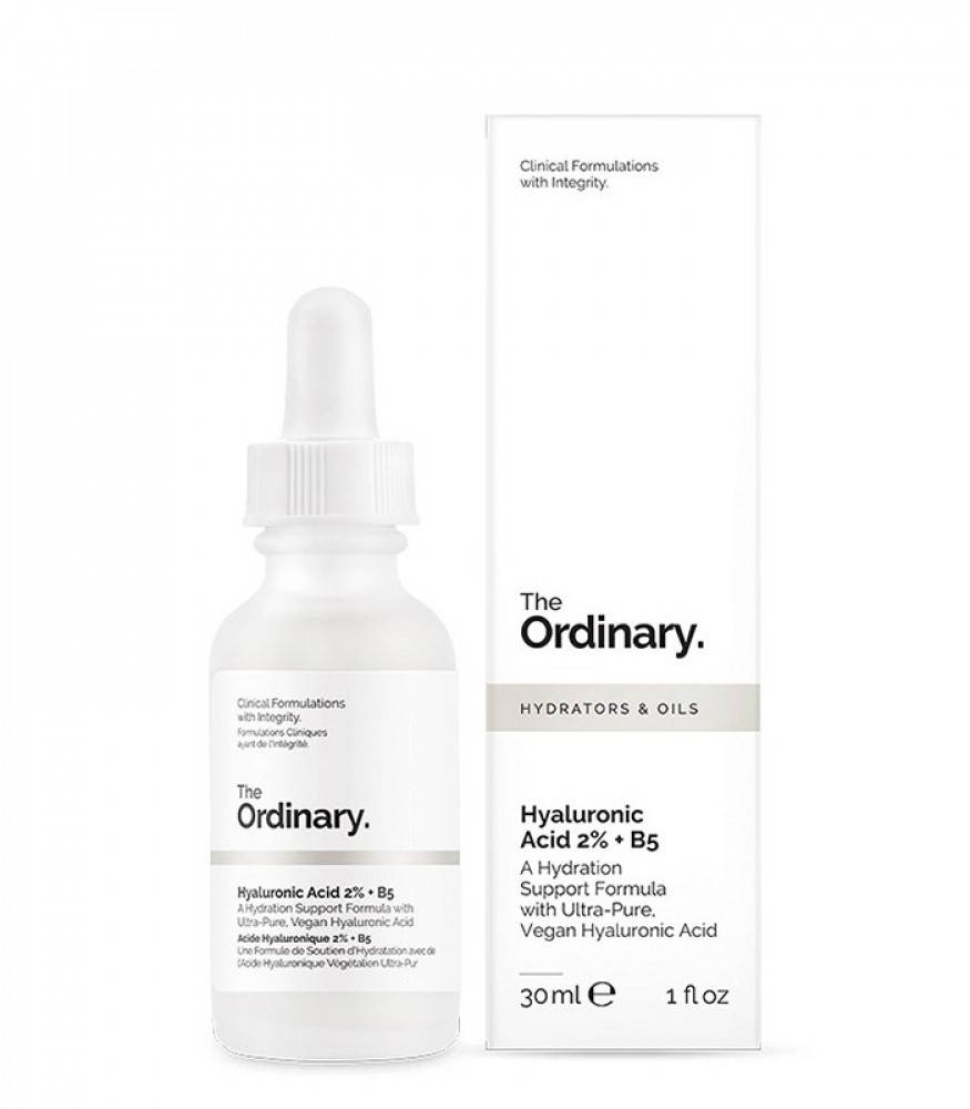 The Ordinary, Face Serum, Hyaluronic Acid, 2% B5, for deep facial hydration,