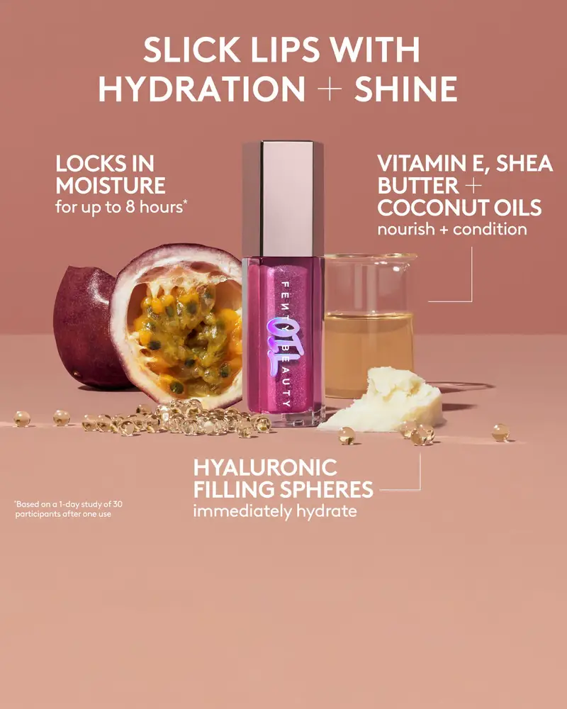 Fenty Beauty, Gloss Bomb Oil Luminizing Lip Oil - Multiple Shades