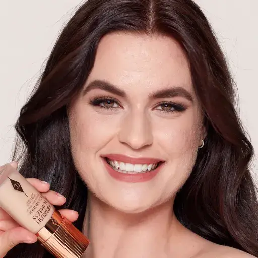 شارلوت, كريم اساس, اير برش فلوليس, تغطية كاملة, - 3 Neutral Beige