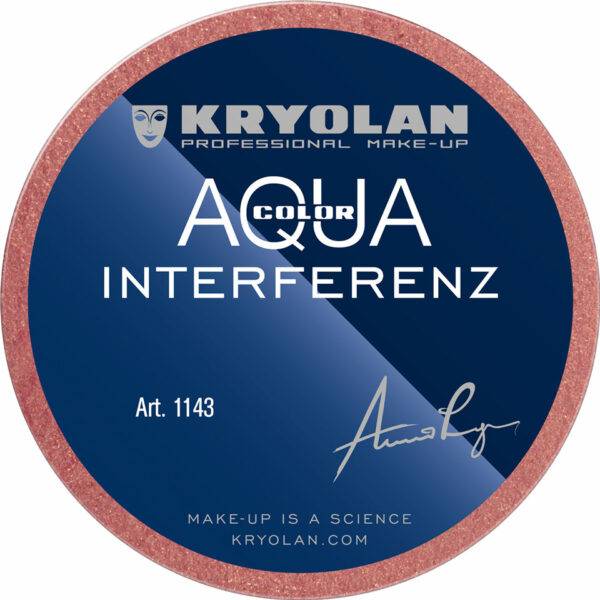 Kryolan, Water Eyeshadow, Aqua Color Interferenz, RY
