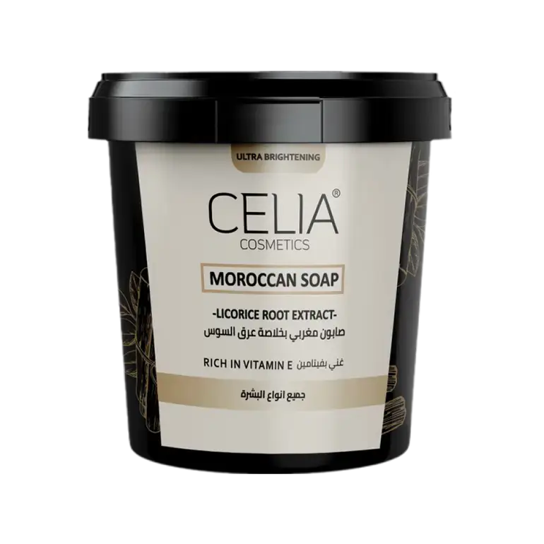 Celia, Moroccan soap, with licorice extract, - 500g