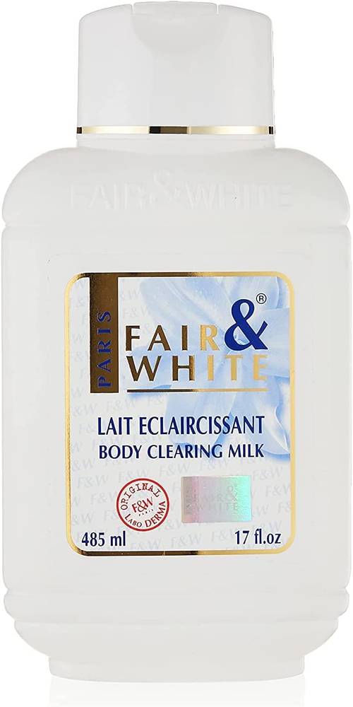  Fair & White, Body Cleansing Milk, - 485 ml
