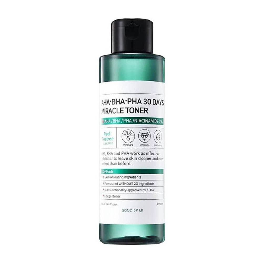 SOME BY MI, Miracle 30 Days, Exfoliating Toner, with HA & CI 15