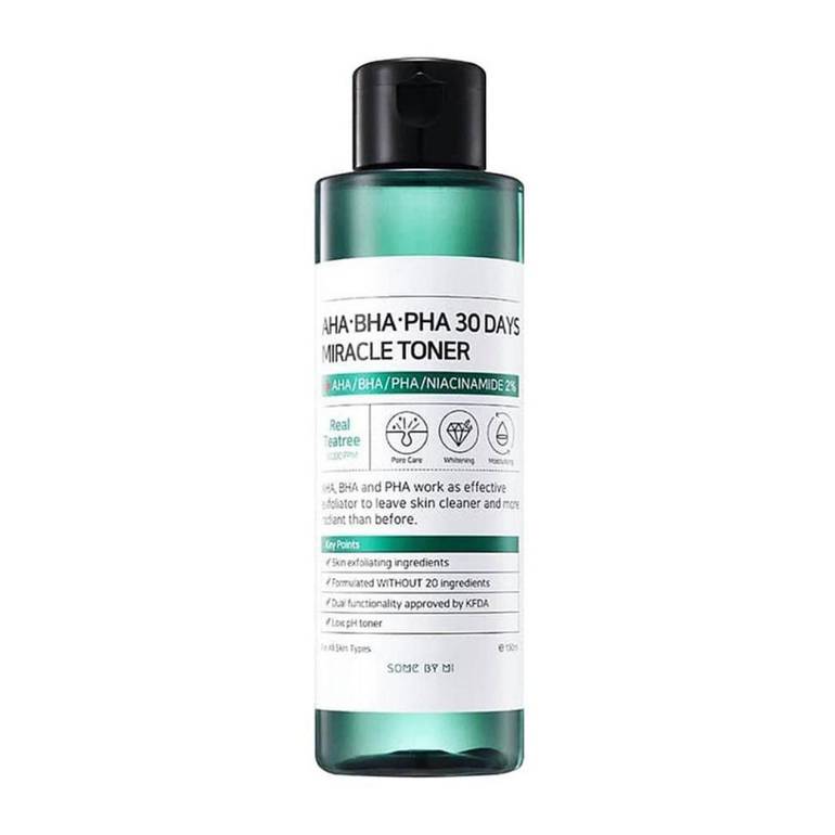 SOME BY MI, Miracle 30 Days, Exfoliating Toner, with HA & CI 15