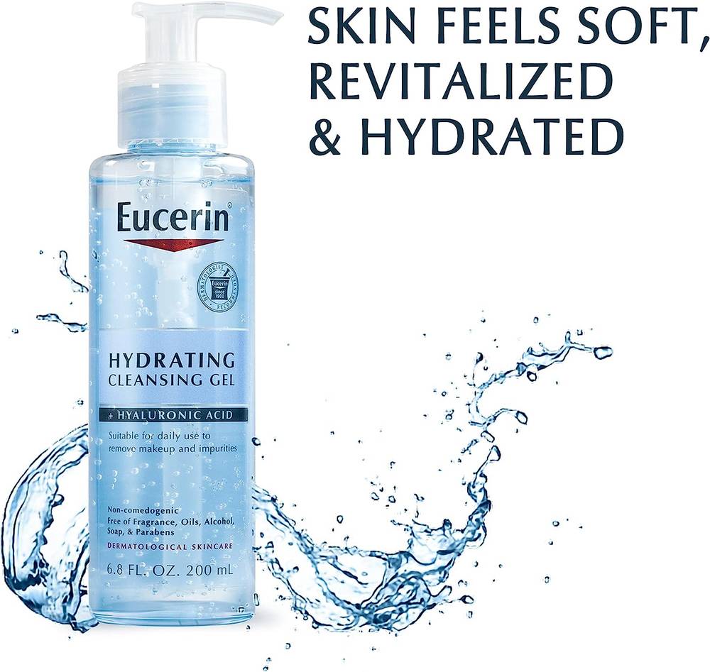 Eucerin Moisturizing Cleansing Gel Combined with Hyaluronic Acid