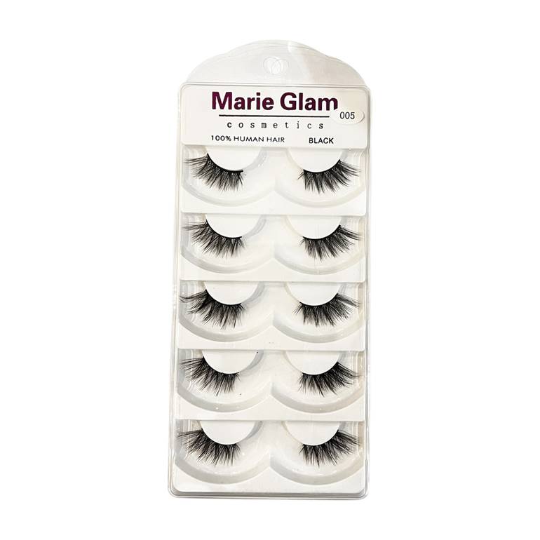 Mary Glam, Set, Eyelashes, - 5x1 -005