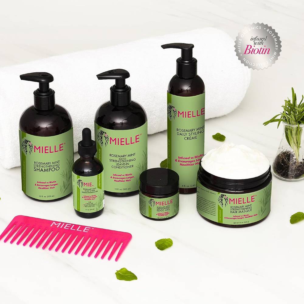 Mielle Organics deeply nourishing mask for damaged hair with rosemary and mint oil