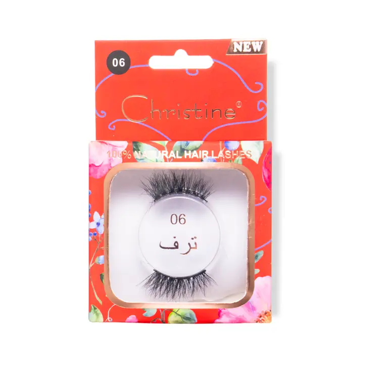 Christine, Natural Hair Eyelashes, - 06 Duwaiqa