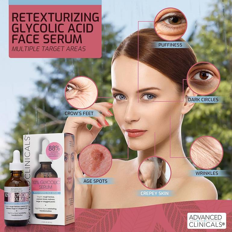 Advanced Clinicals Advanced Glycolic Serum 10%