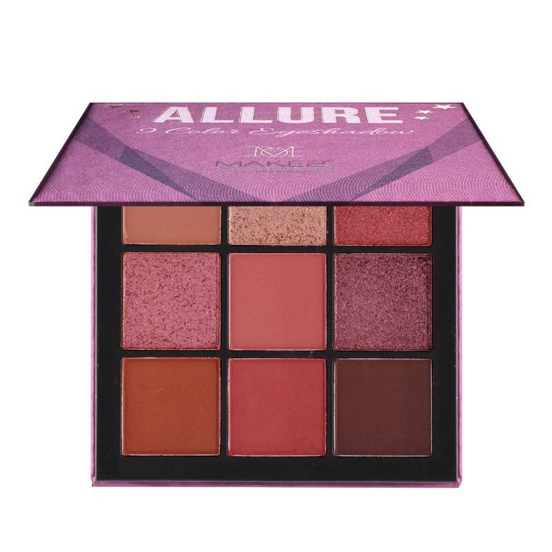 Makeover 22, Eyeshadow Palette, Allure, 9 Colors, - AL01