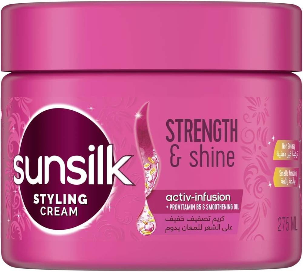 Sunsilk, Hair Cream, Shine and Strength, - 275 ml