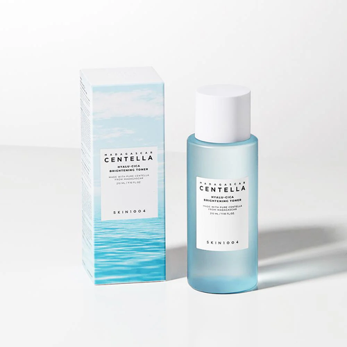 Skina 1004, toner, centella, hyalo-cica, for brightening and moisturizing the skin, 210 ml