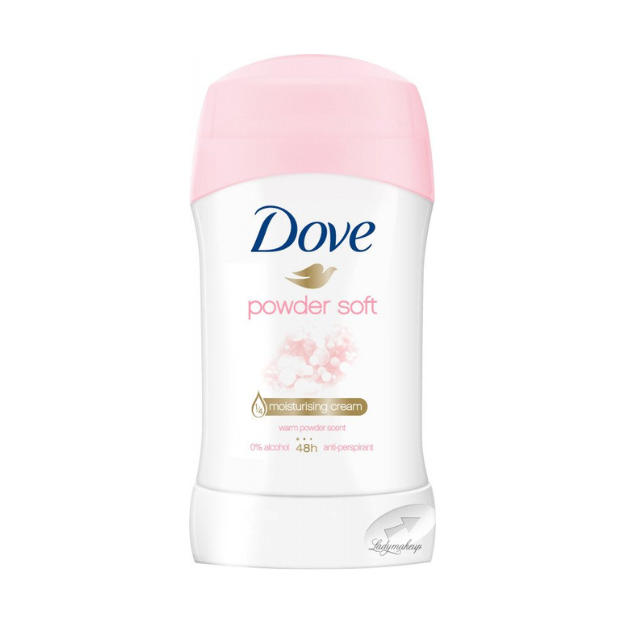 Dove, Deodorant Stick, Powder Soft, 40g