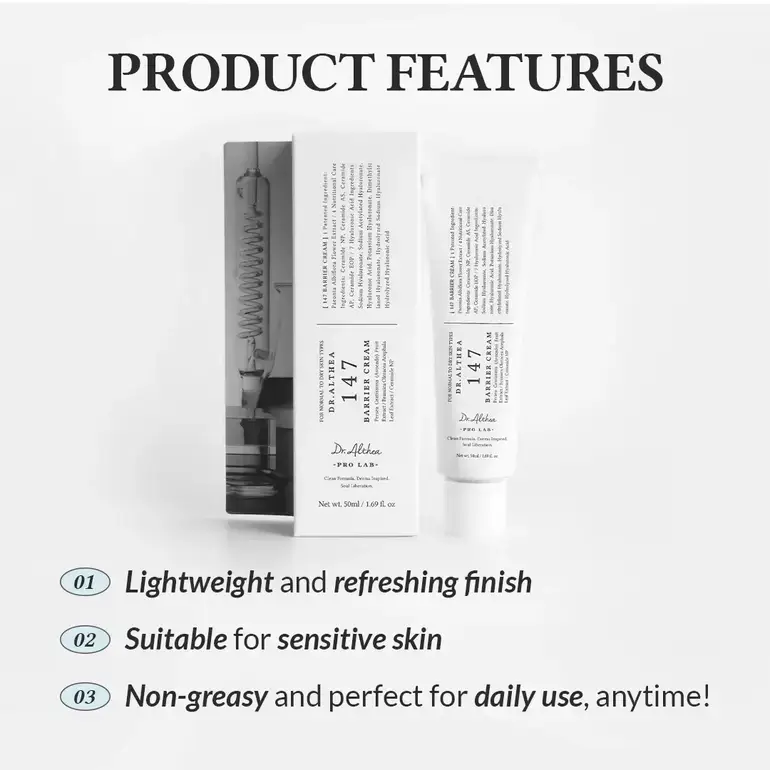 Dr. Althea, Cream 147, Skin Barrier Restoration, - 50 ml