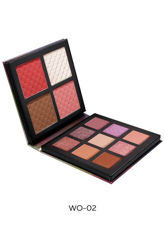 Makeover 22, Palette, Shadow, Eyes, Contour, Wonder Palette, - W0-02