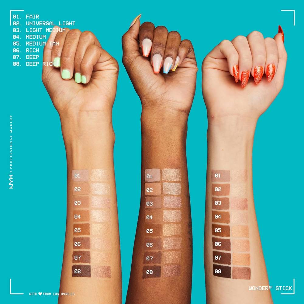  NYX Contour, Highlighter and Understick Pencil WSR05-Medium tan