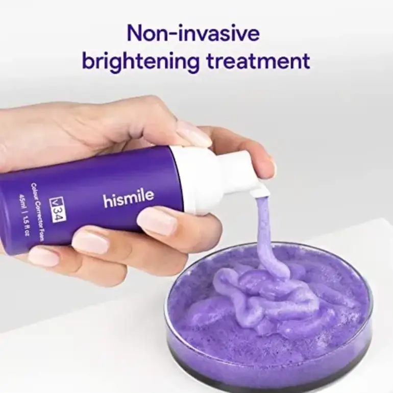 Hismile, V34 Colour Corrector Foam, - 45 ml