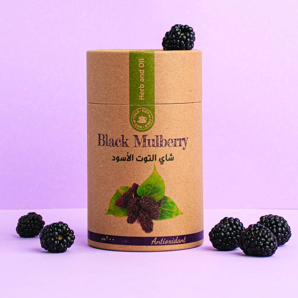 Herb and Oil, Black Mulberry Tea - 200g 