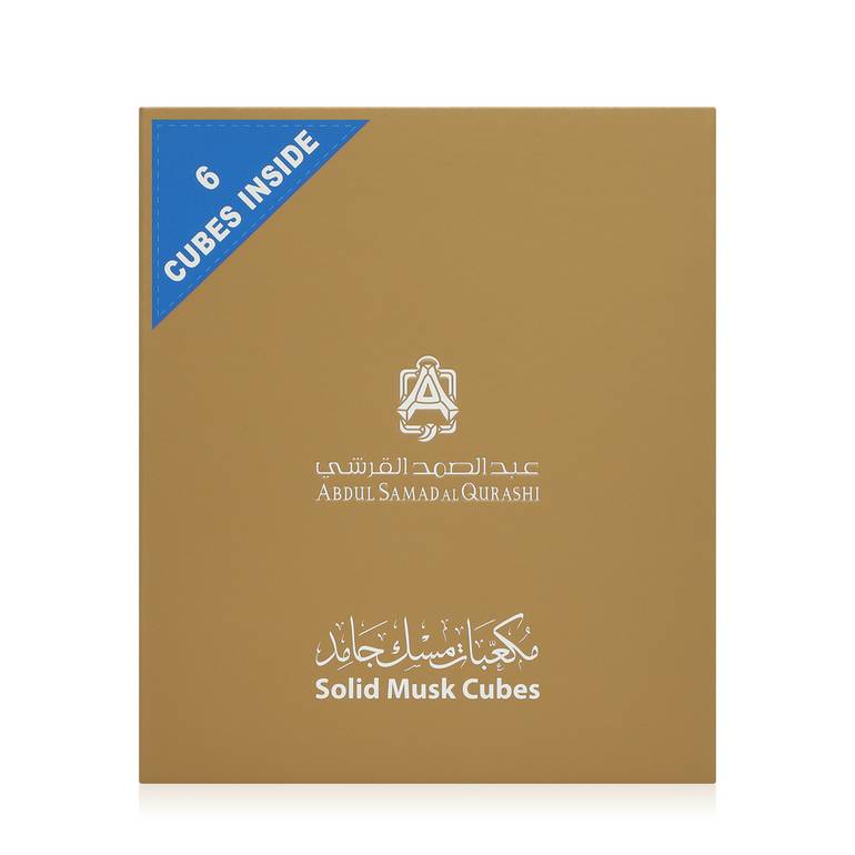 Abdul Samad Al Qurashi, cube, solid musk, - by the bead