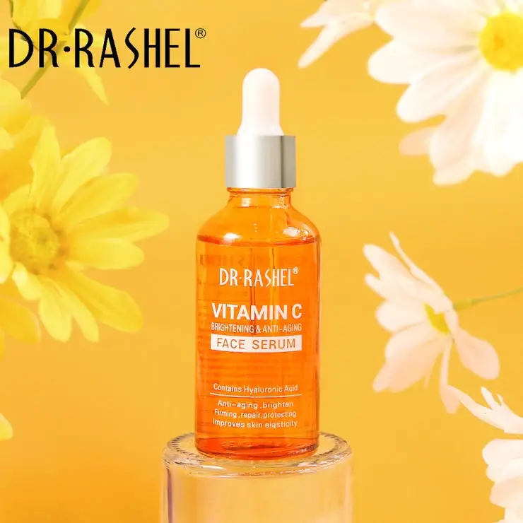 ,Dr. Rashel, Skin Lightening Serum, with Vitamin C Extract, for Skin Whitening and Anti-Wrinkle