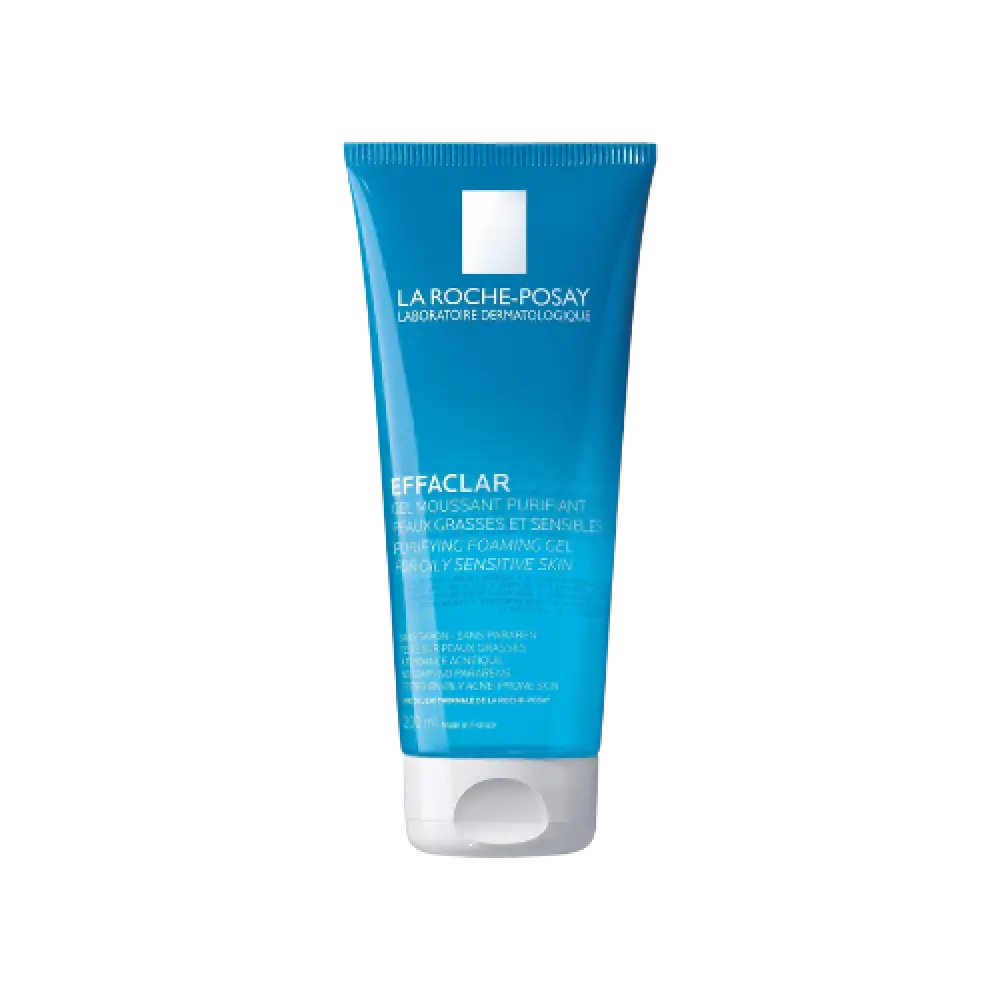 ,La Roche-Posay, Effaclar Foaming Gel, Purifying Cleanser, for Oily and Sensitive Skin