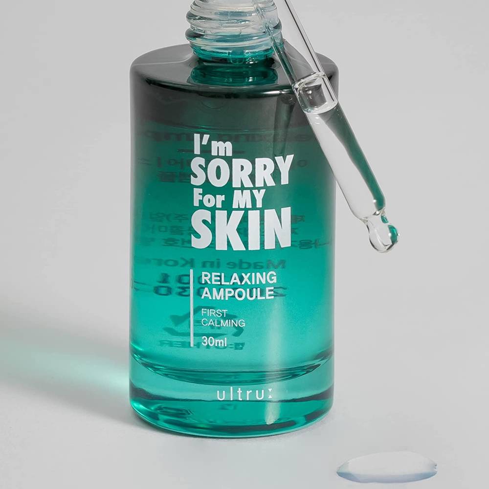 I'm Sorry, Relaxing Serum, with Green Tea, for Tired and Stressed Skin