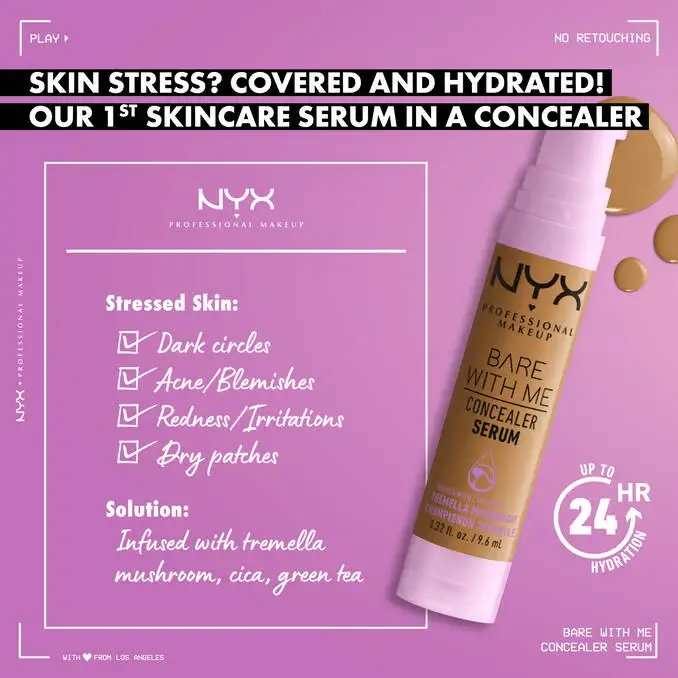 NYX, Bare With Me Concealer Serum, - Multi-Shade
