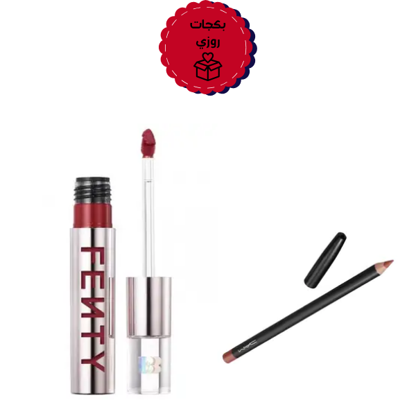 rozy, Lip Liner + Liquid Lipstick 