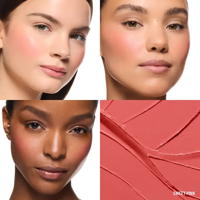 By Mario, Soft Pop Stick Blush, - Sweet Pink