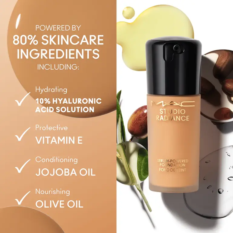 MAC, Studio Radiance, Serum Foundation, - NC20