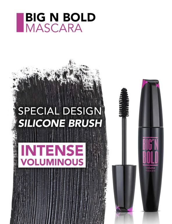 Flormar, Mascara, Big & Bold, Lengthening Lashes