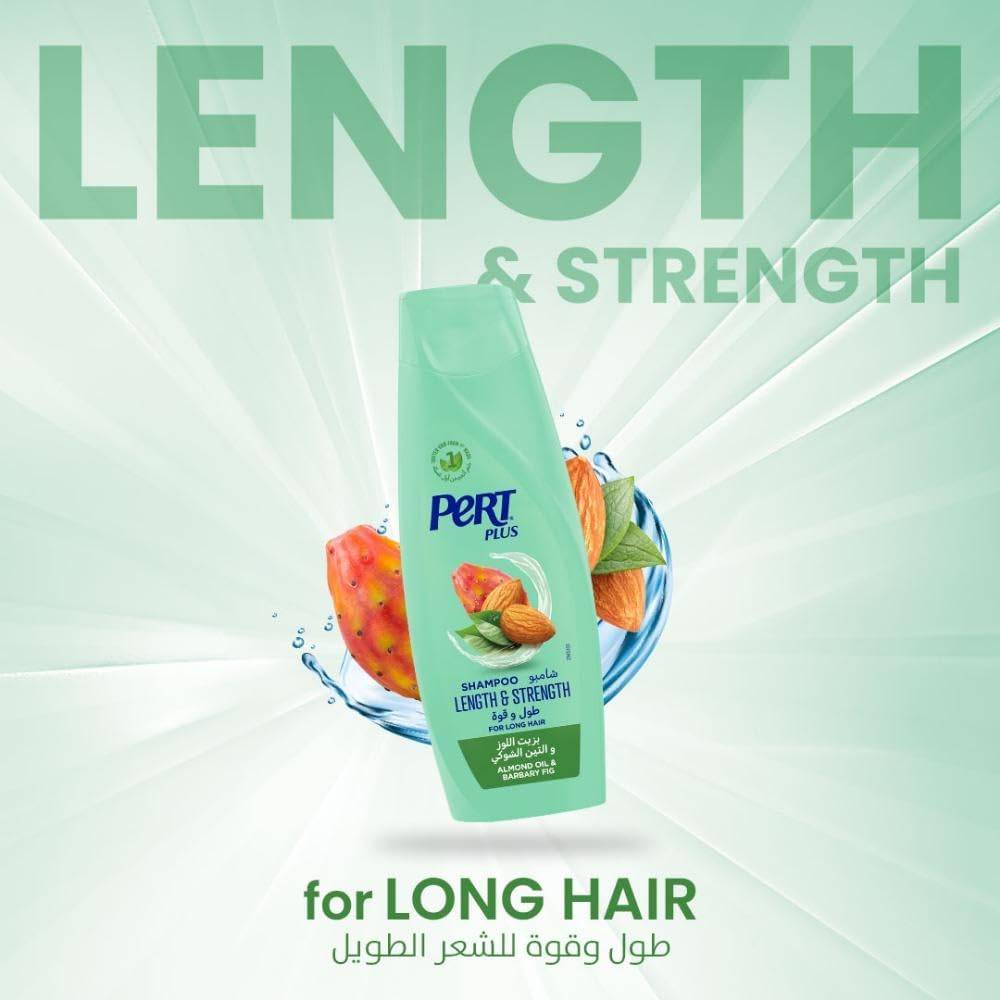 Pert Plus, Shampoo, with Almond Oil Extract, 400ml